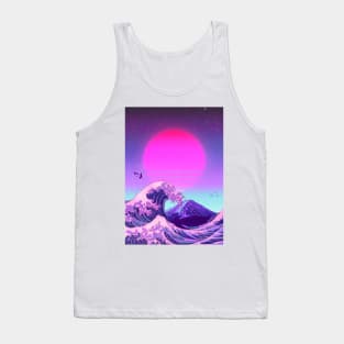 Kanagawa wave fuji 80s Tank Top